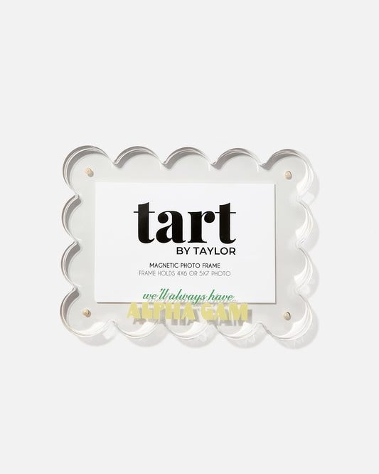 Alpha Gam Frame 4x6 or 5x7