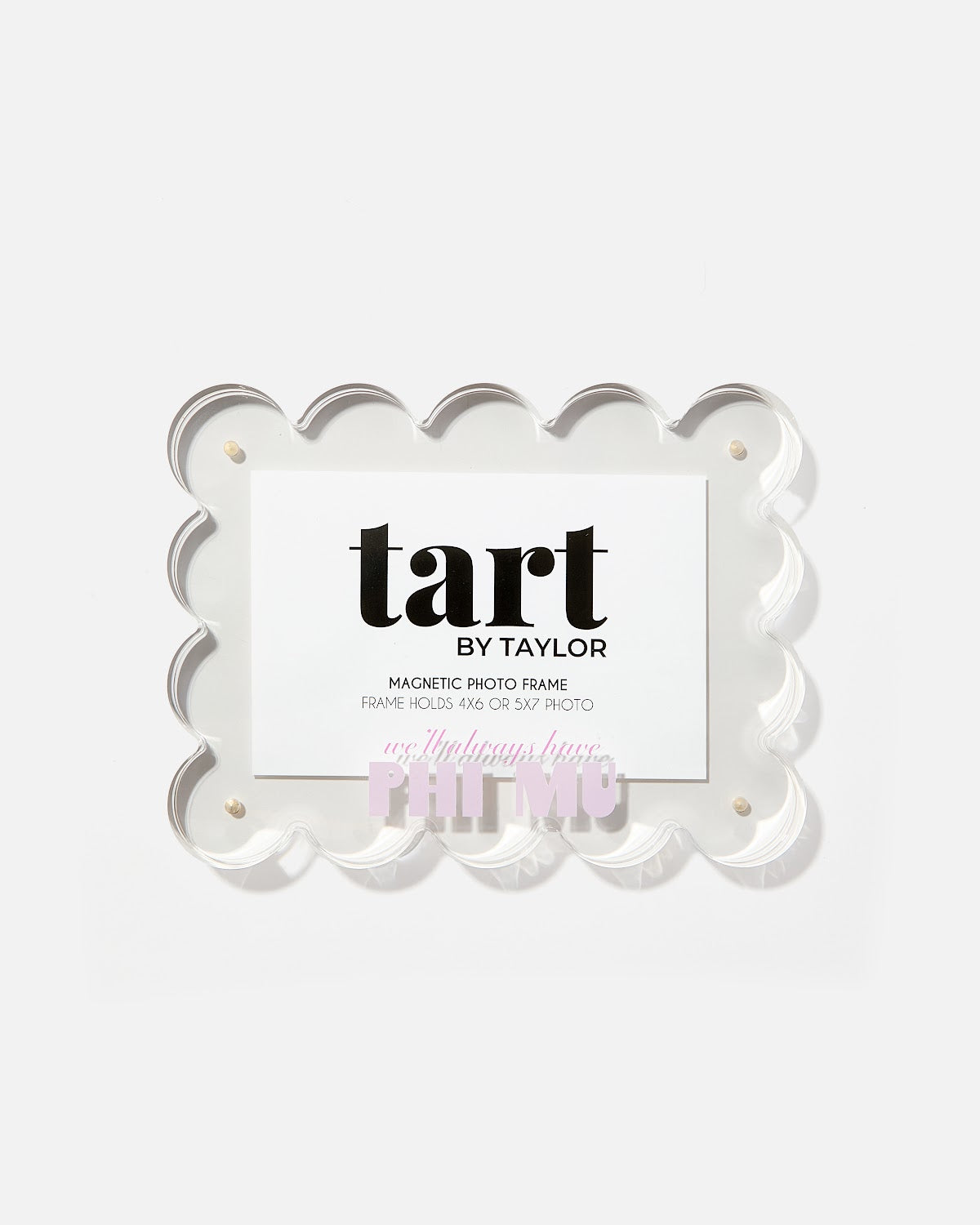 Phi Mu Frame 4x6 or 5x7