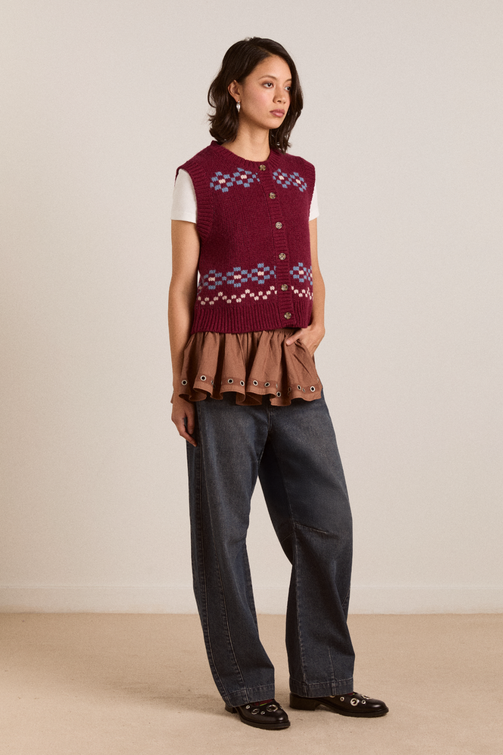 Damson Madder Sofie Vest