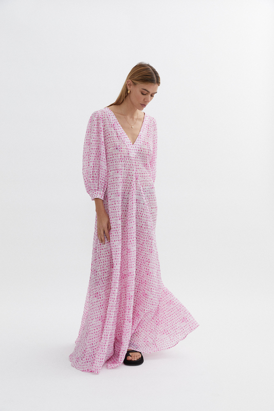 BLANCA Fennie Dress in Fuchsia