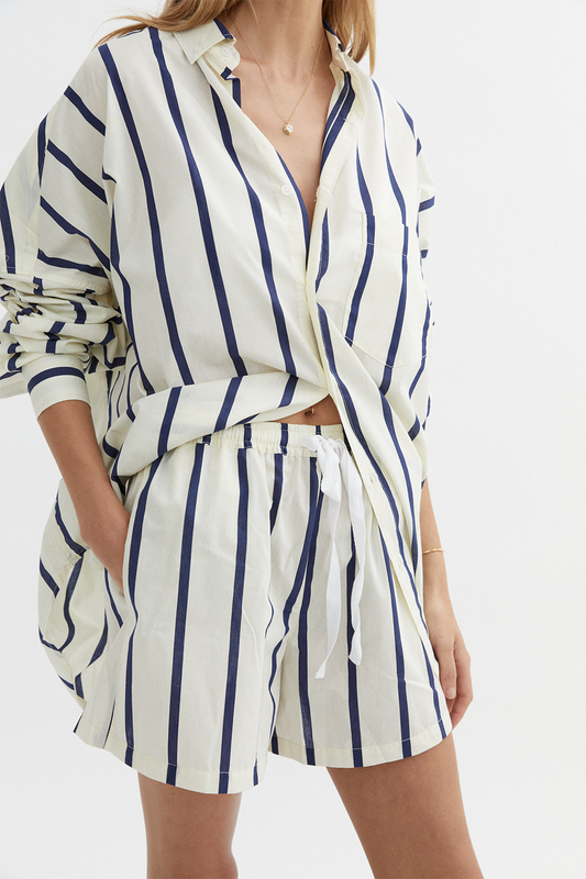 Blanca Amalie Top in Nvy