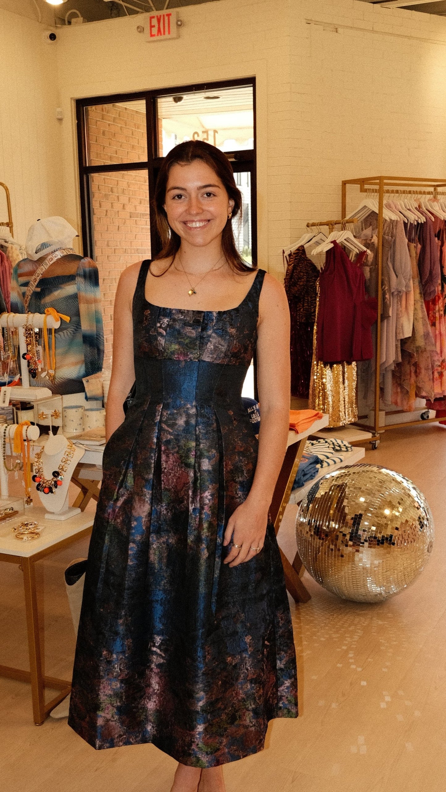 Kay Unger June Tea Length Dress