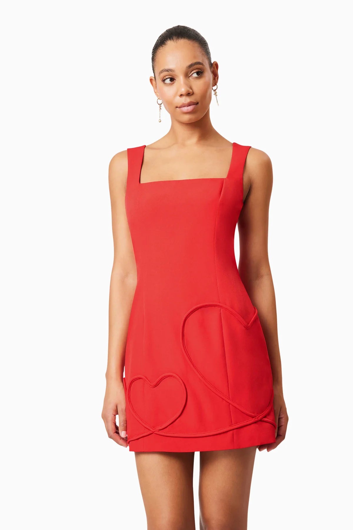 ELLIATT Buttercup Party Dress in Red