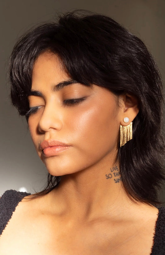 Peter + June Rubell Layered Earring