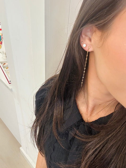 EarringsByGrace Gold Chain Dusters