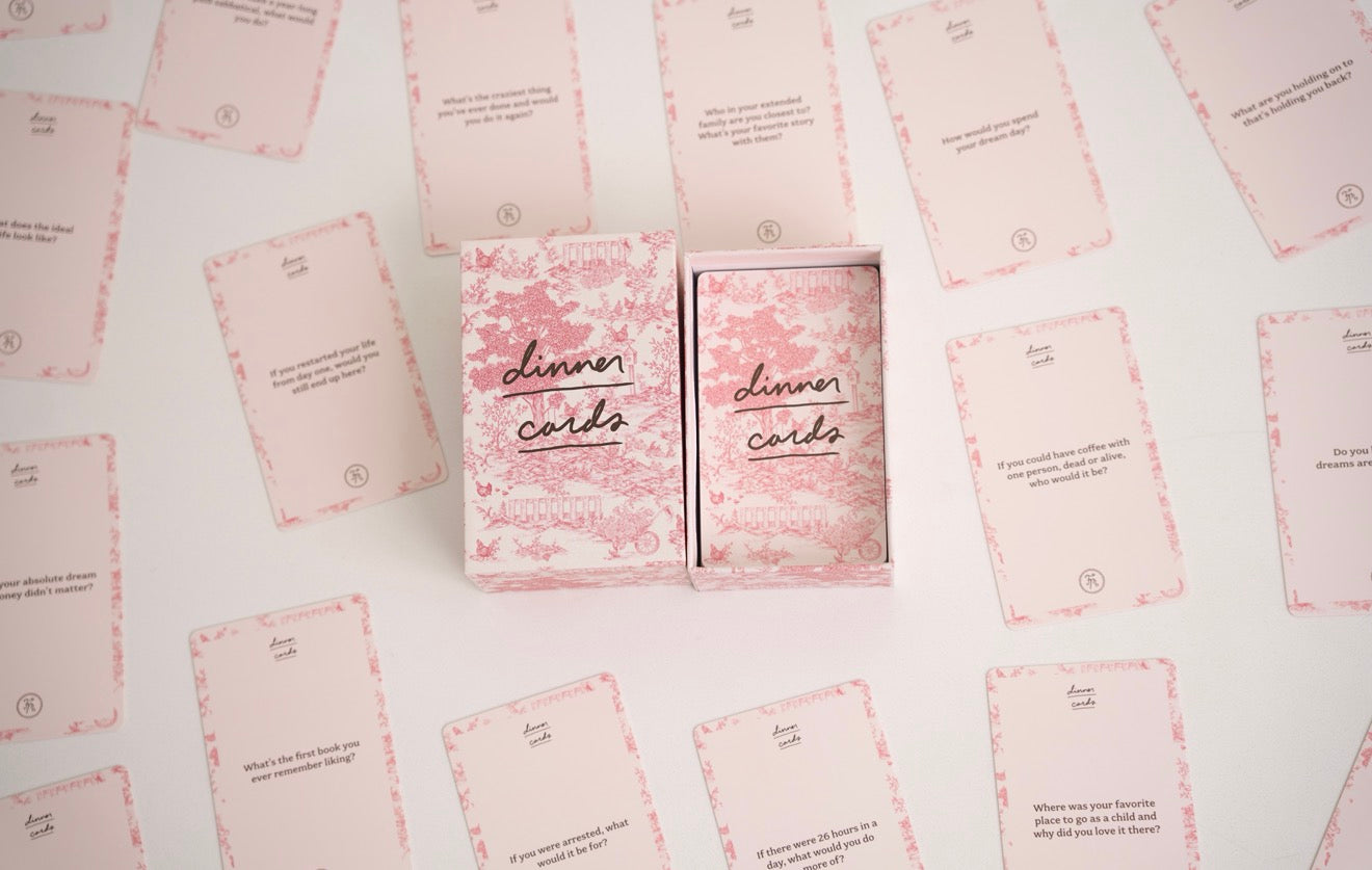 Friend of Mine Dinner Cards
