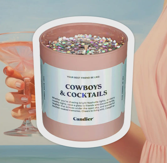Cowboys & Cocktails Candle