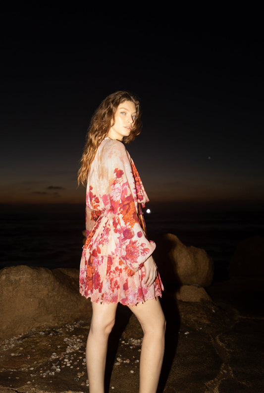 HEMANT & NANDITA DALI SHORT DRESS