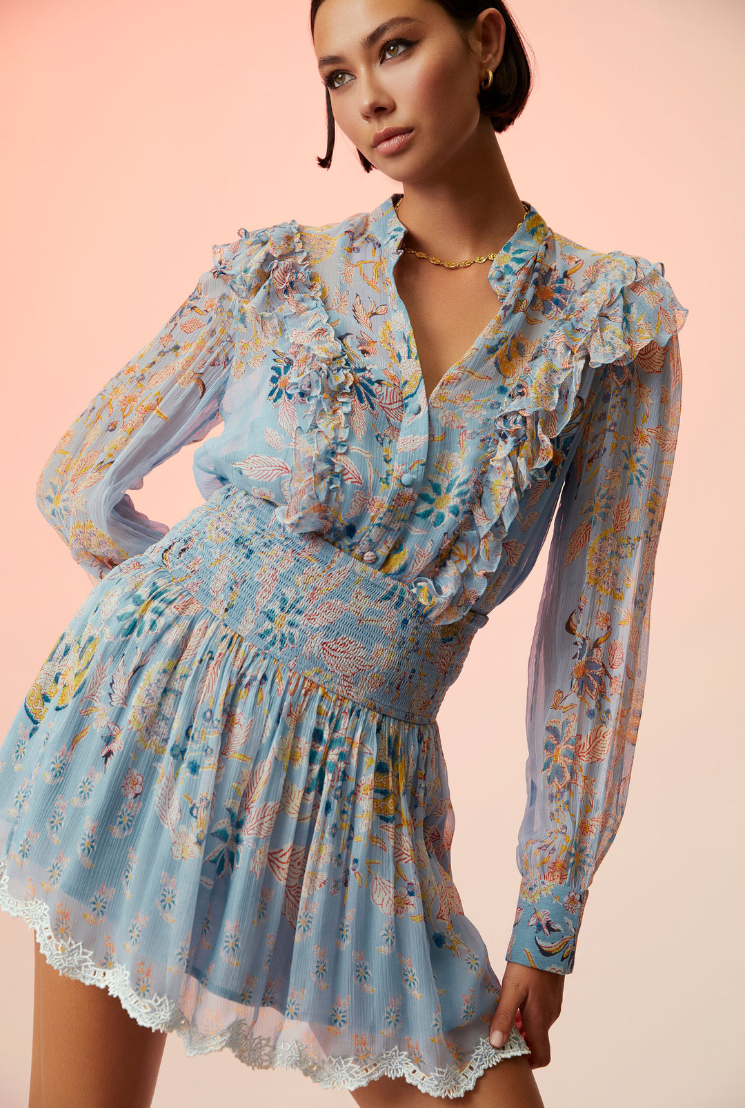 Hemant & Nandita Lyna Mini Skirt