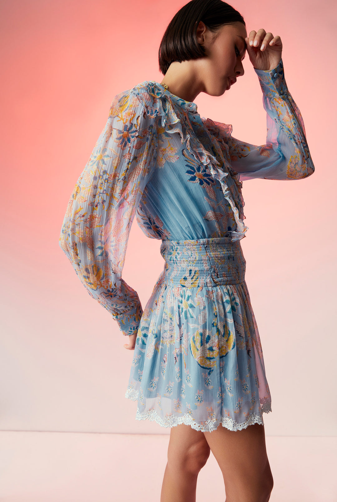 Hemant & Nandita Lyna Mini Skirt