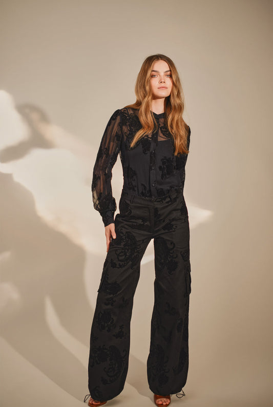 Hemant & Nandita Zuhr Cargo Pants