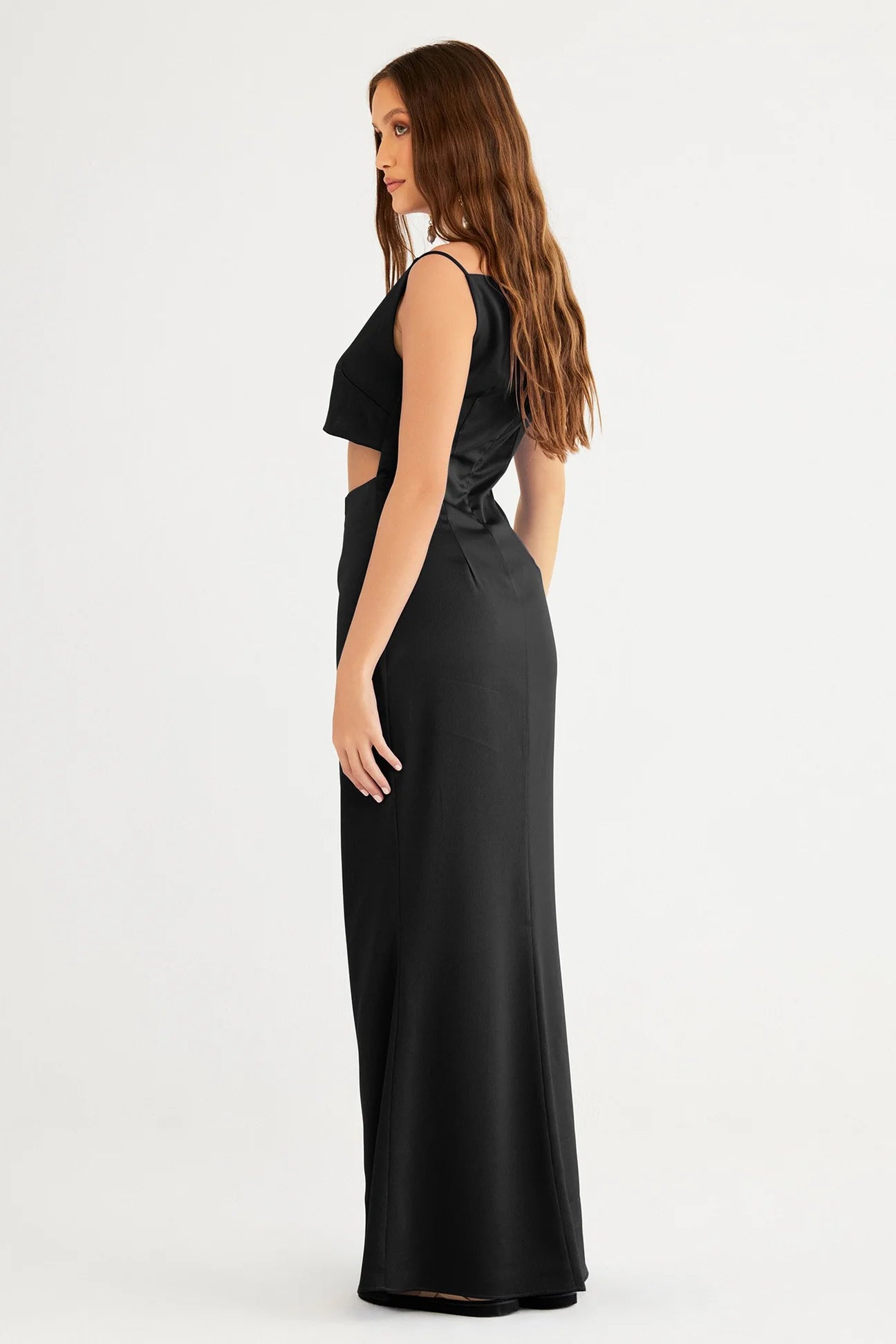 Rumer Oracle Boatneck Gown