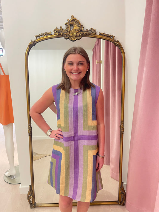 OLIVIA BY LIVRO WYNN DRESS IN PLAZA