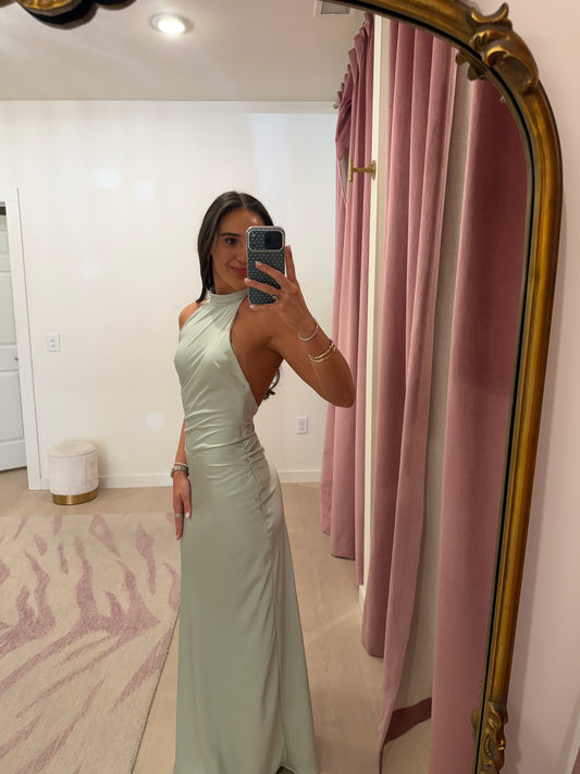 Bec + Bridge Lisette Halter Maxi Dress - mint