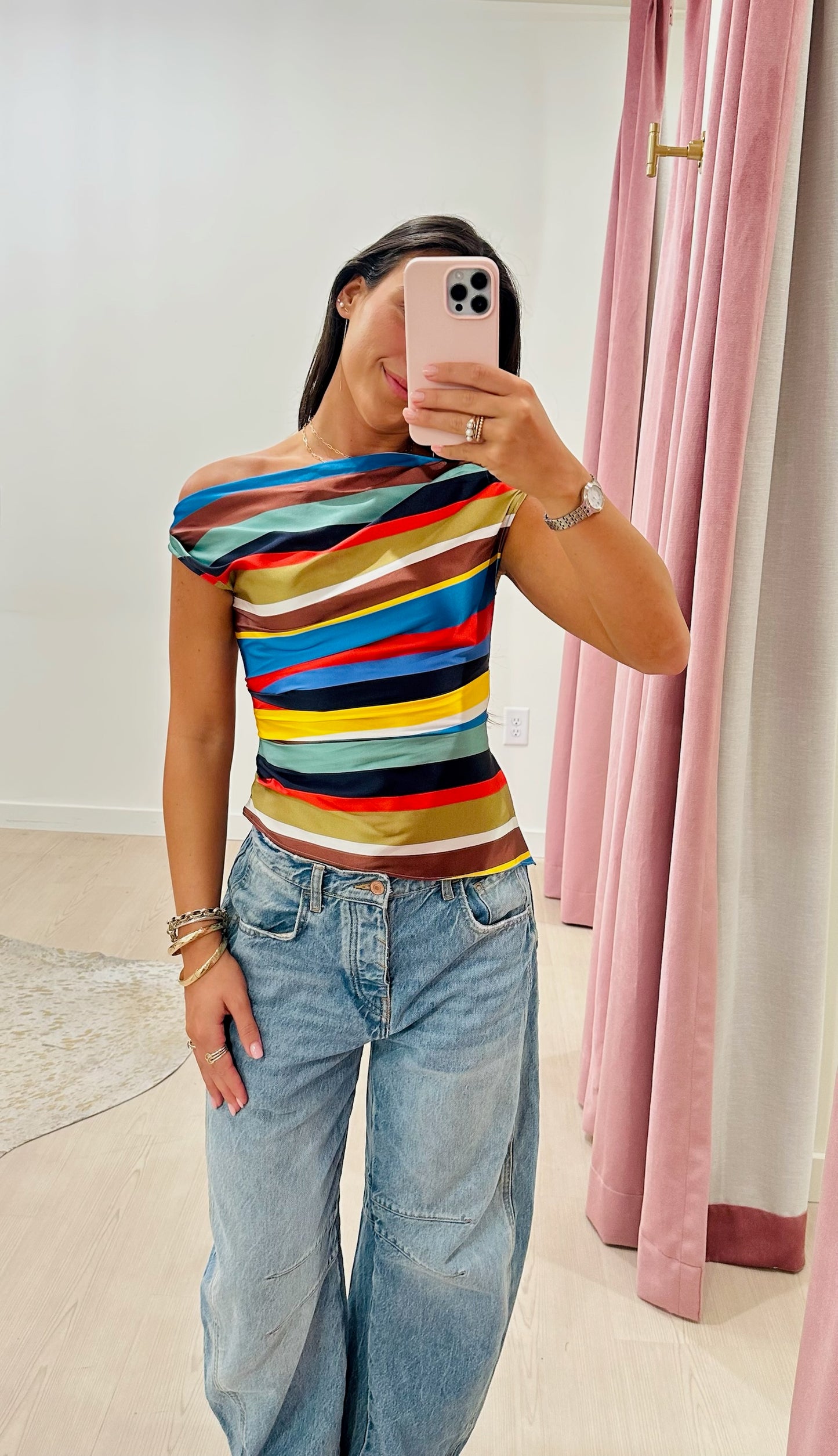 Staud Phare Silk Top