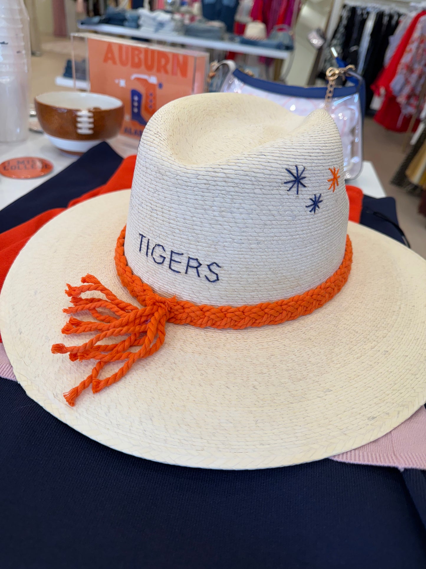 "Tigers" Crown Bursts Gameday Hat