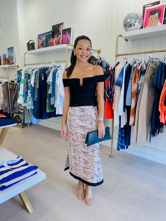 Olivia by Livro Hila Quilted Maxi Skirt