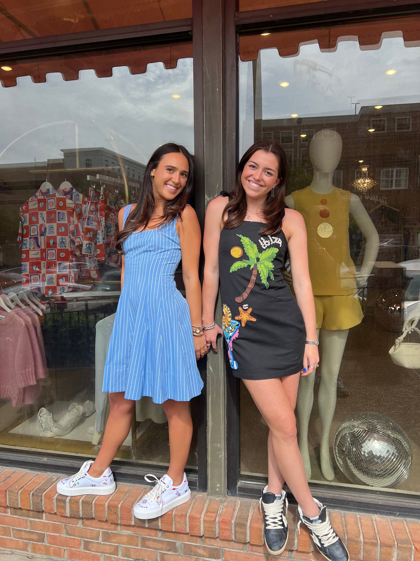 Never Fully Dressed Black Ibiza Catalina Mini Dress