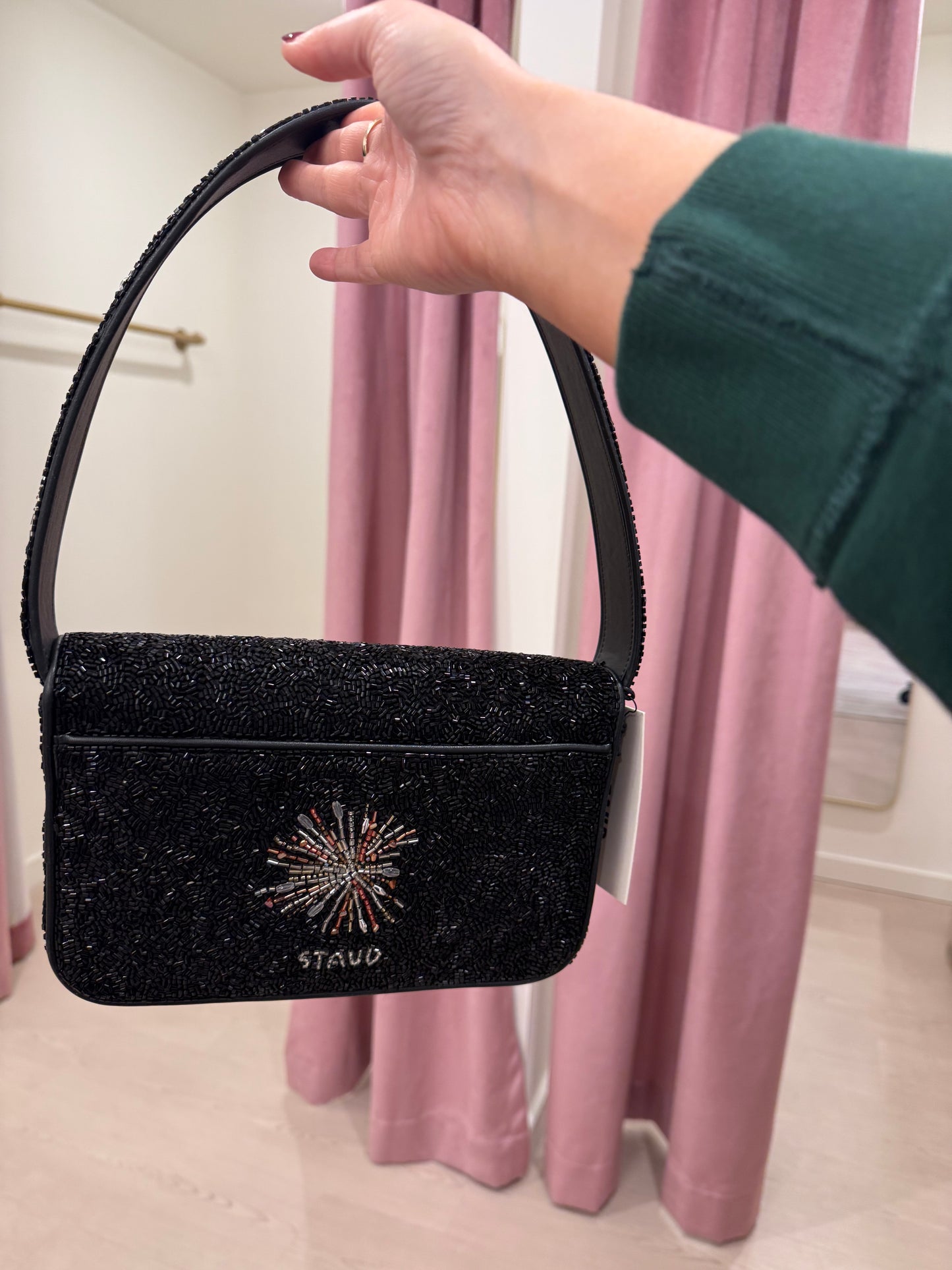 Staud Tommy Beaded Bag- Fireworks