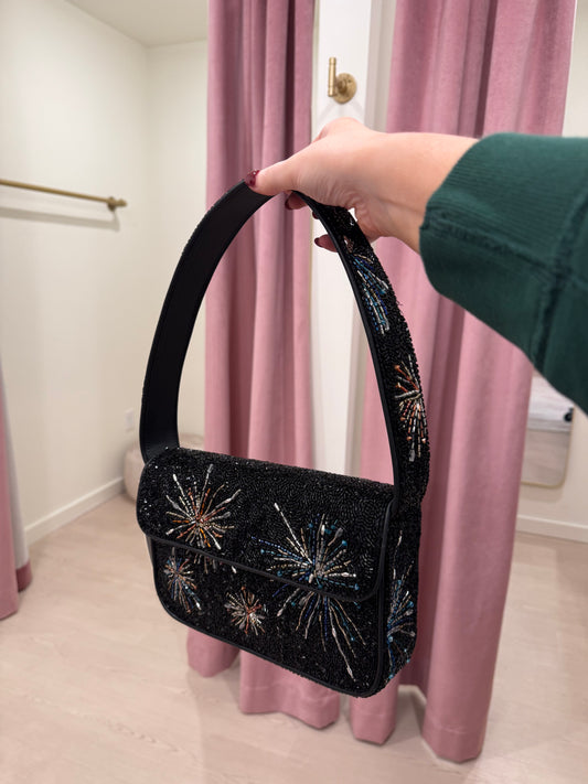 Staud Tommy Beaded Bag- Fireworks
