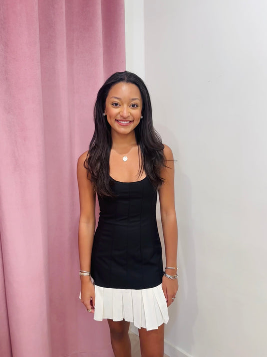 En Saison Clarisse Fitted Mini Dress