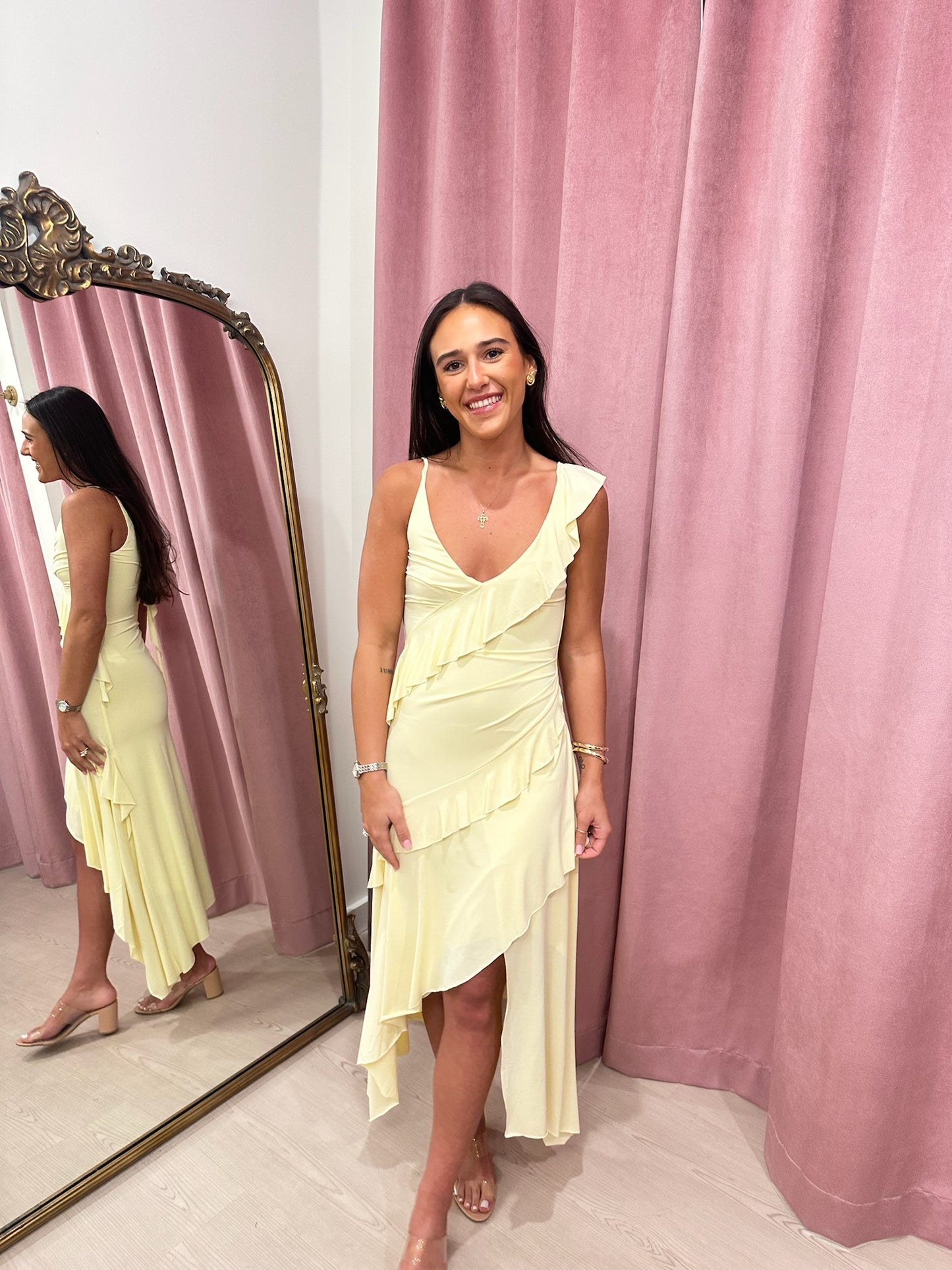 Bec + Bridge Marine Asym Dress