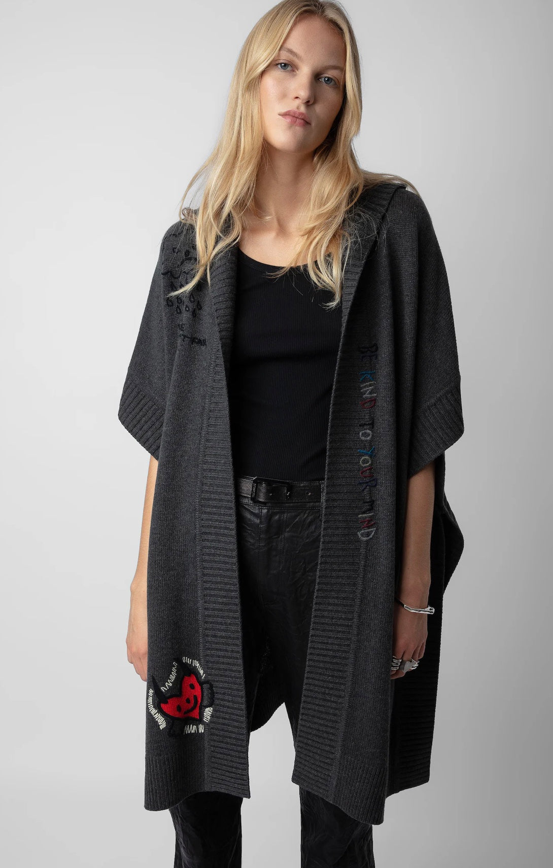 ZADIG & VOLTAIRE INNA CASHMERE CARDIGAN