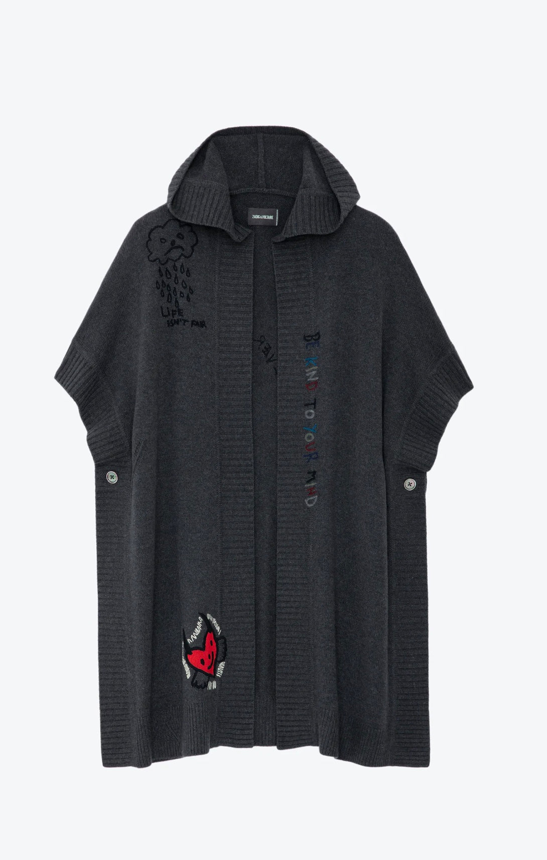 ZADIG & VOLTAIRE INNA CASHMERE CARDIGAN