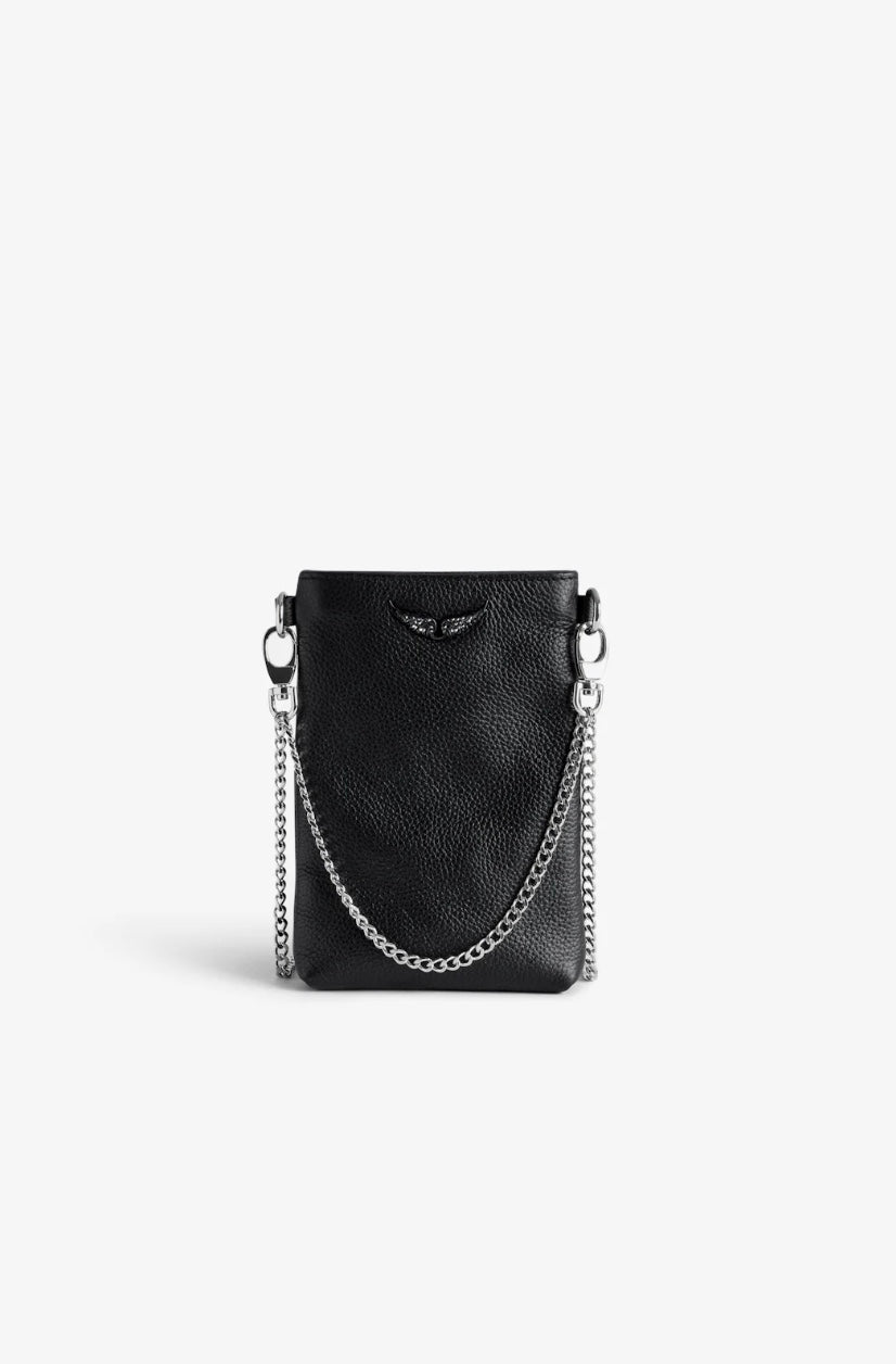 ZADIG & VOLTAIRE ROCK POUCH - NOIR