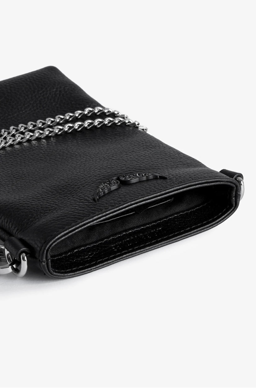 ZADIG & VOLTAIRE ROCK POUCH - NOIR