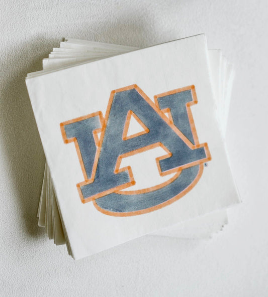 Gracefully Made Auburn Watercolor Napkins