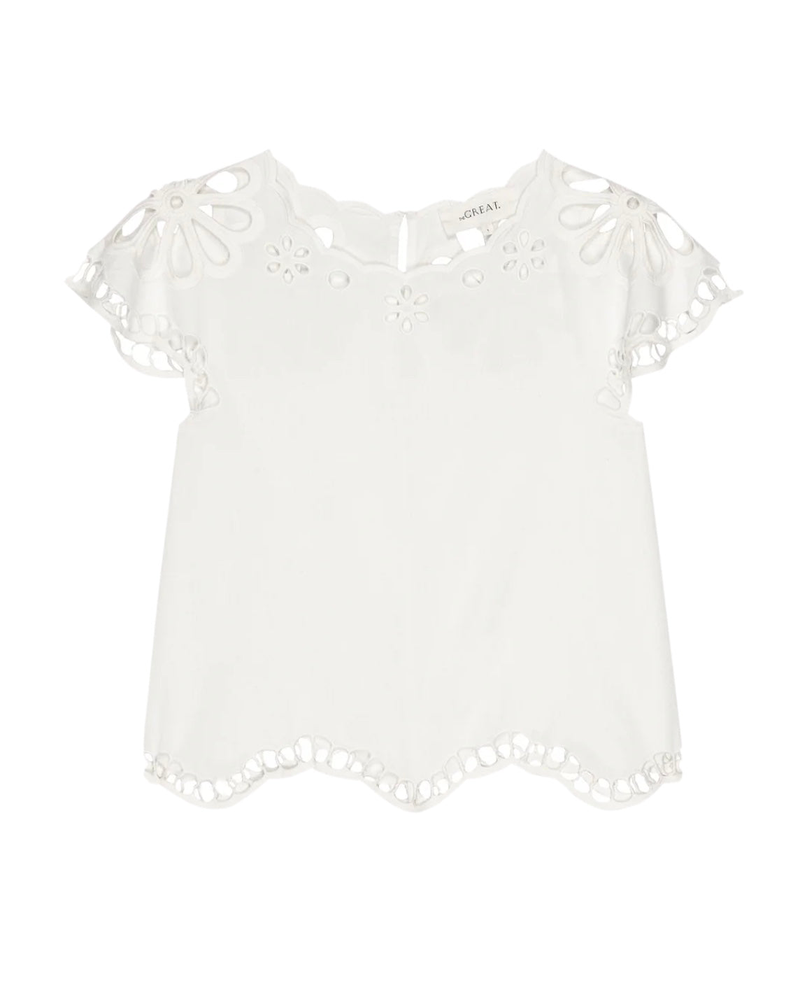 The Great Super Bloom Eyelet Top