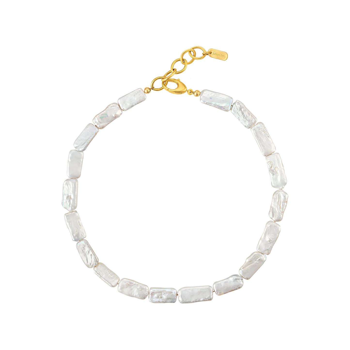 Logan Tay Pearl Prism Necklace