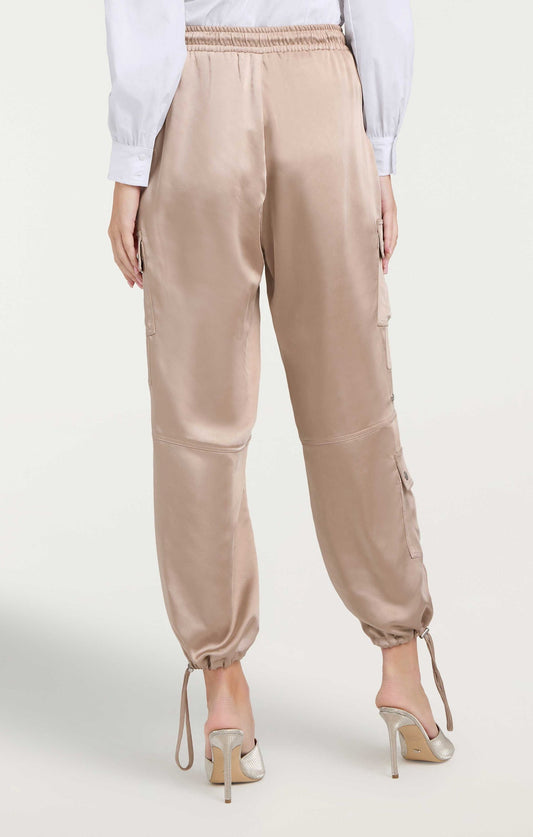 Cinq a Sept Satin Nitsan Parachute Pant
