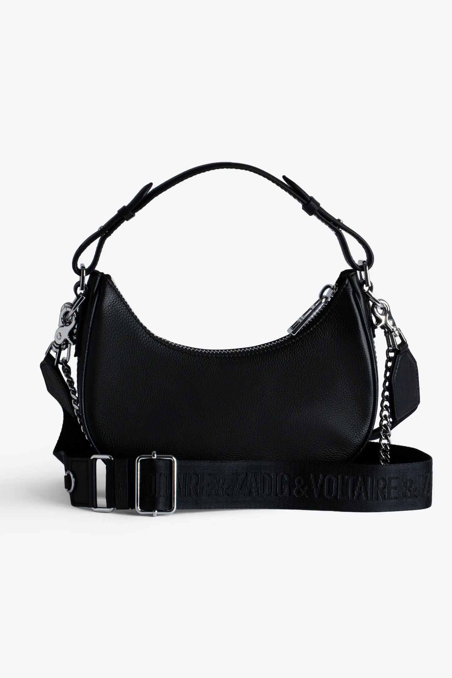 ZADIG & VOLTAIRE BLACK MOONROCK BAG