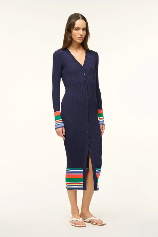 STAUD SHOKO SWEATER DRESS