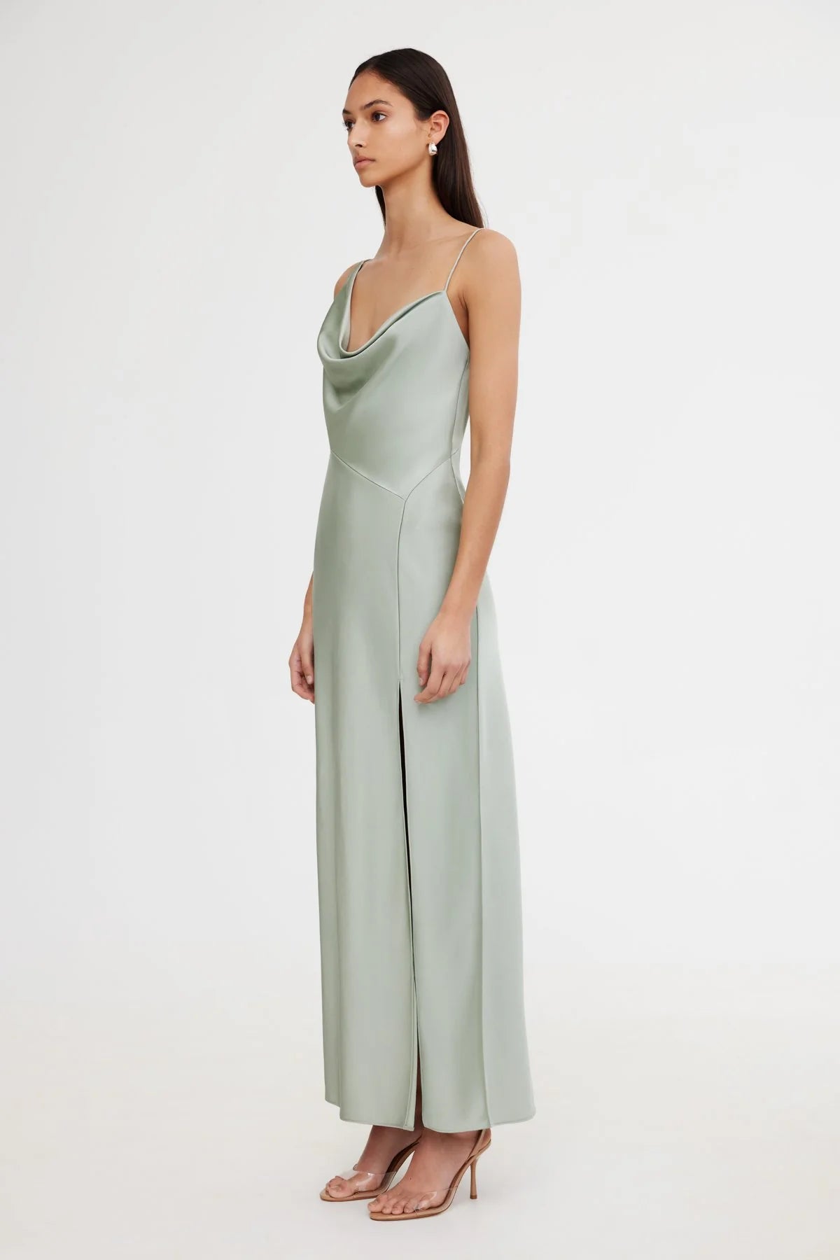 Significant Other Annabel Bias Dress - Sage