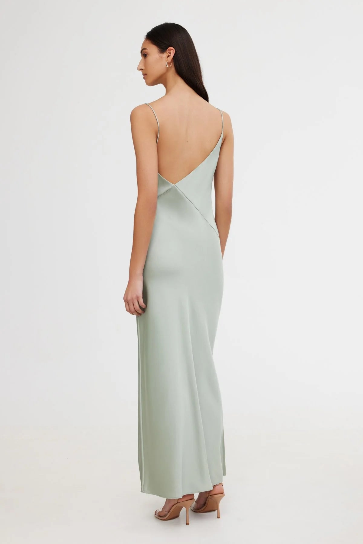 Significant Other Annabel Bias Dress - Sage