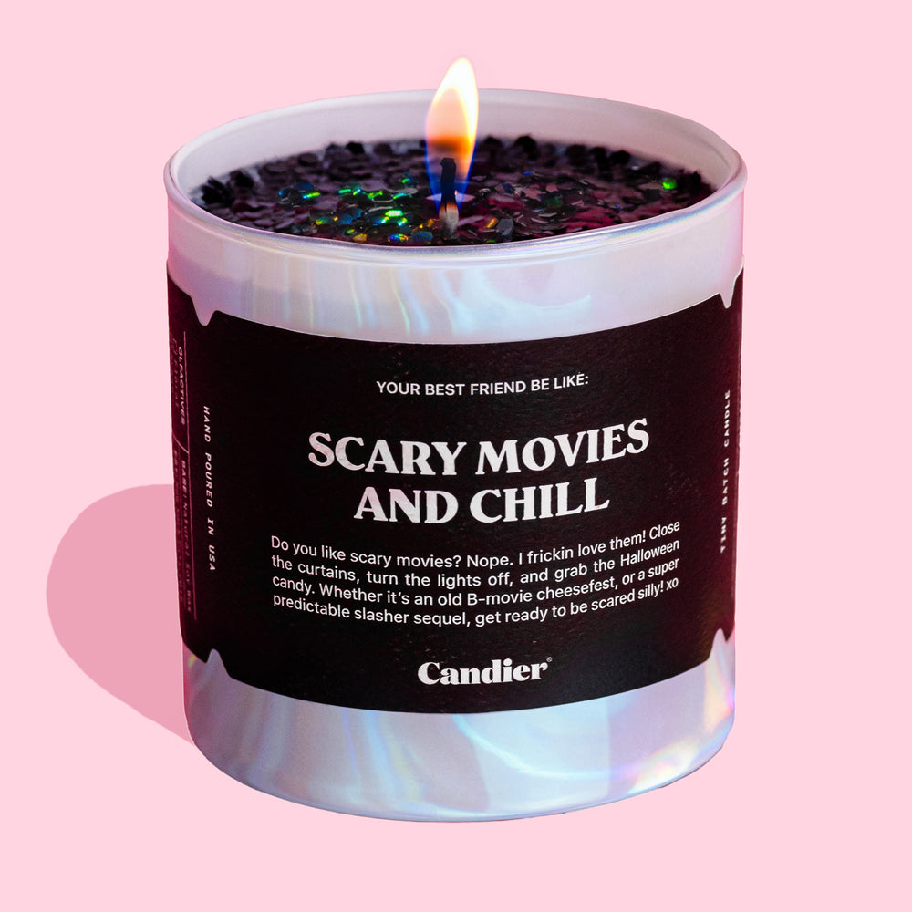 Scary Movies Candle