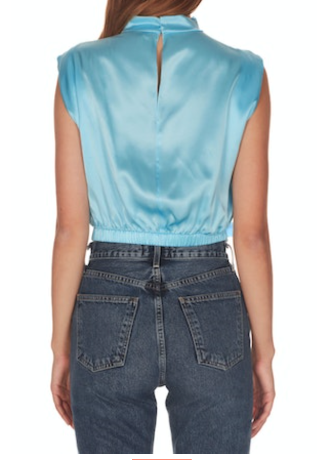 Amanda Uprichard Justin Silk Top