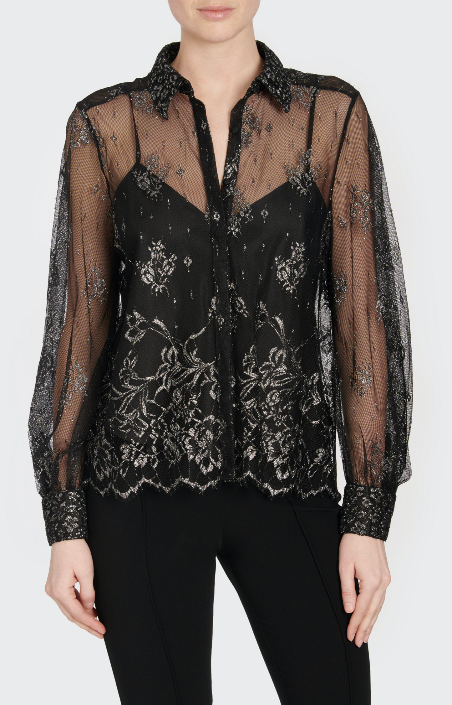 Cinq a Sept Short Laced Kandice Top