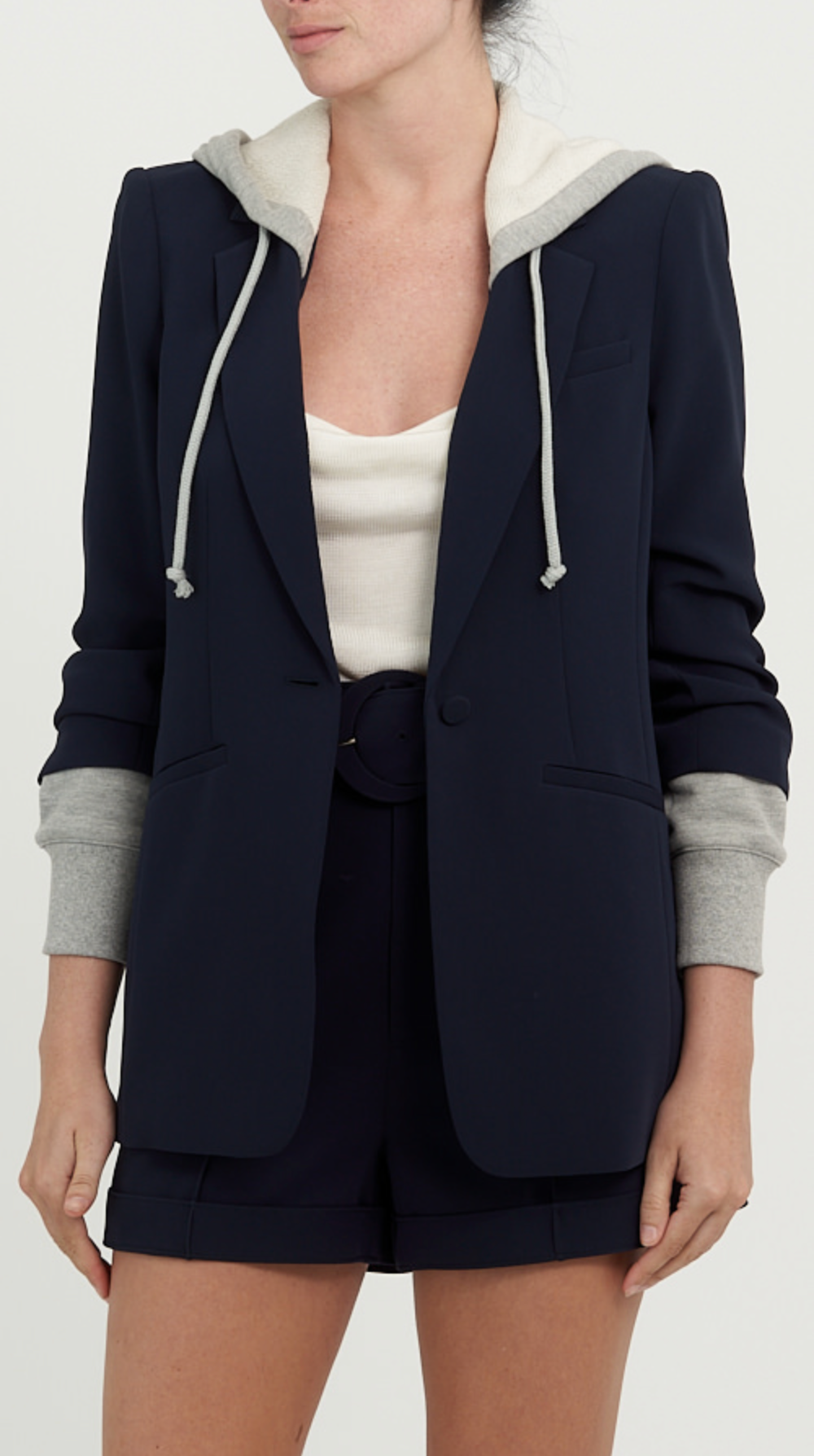 Cinq a Sept Hooded Khloe Jacket