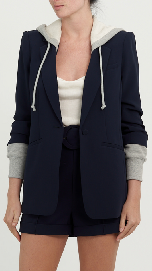 Cinq a Sept Hooded Khloe Jacket