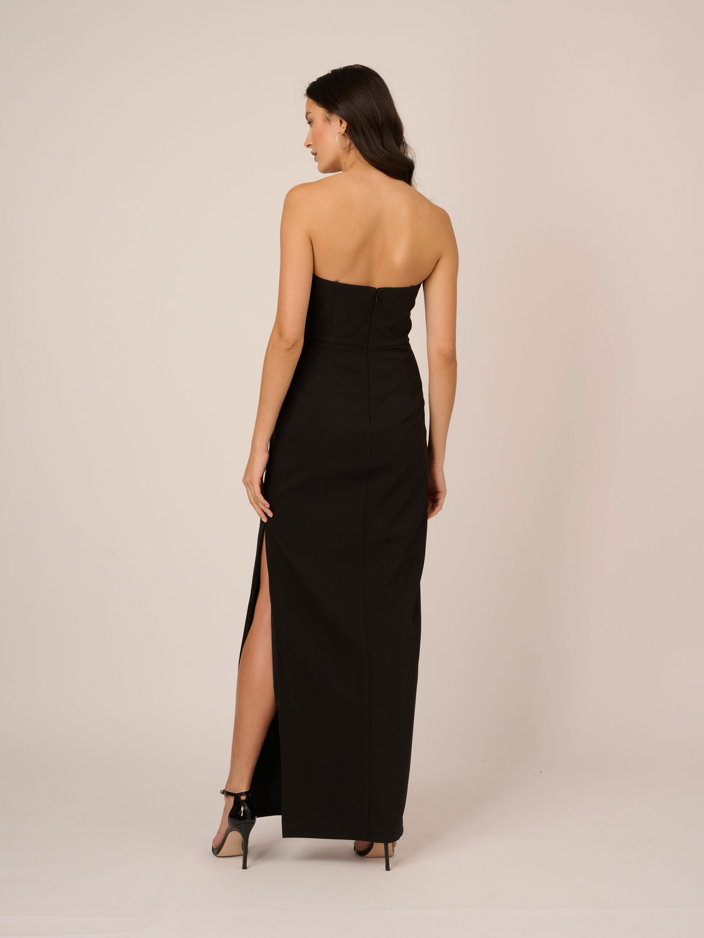 Liv Foster Stretch Crepe Column Gown