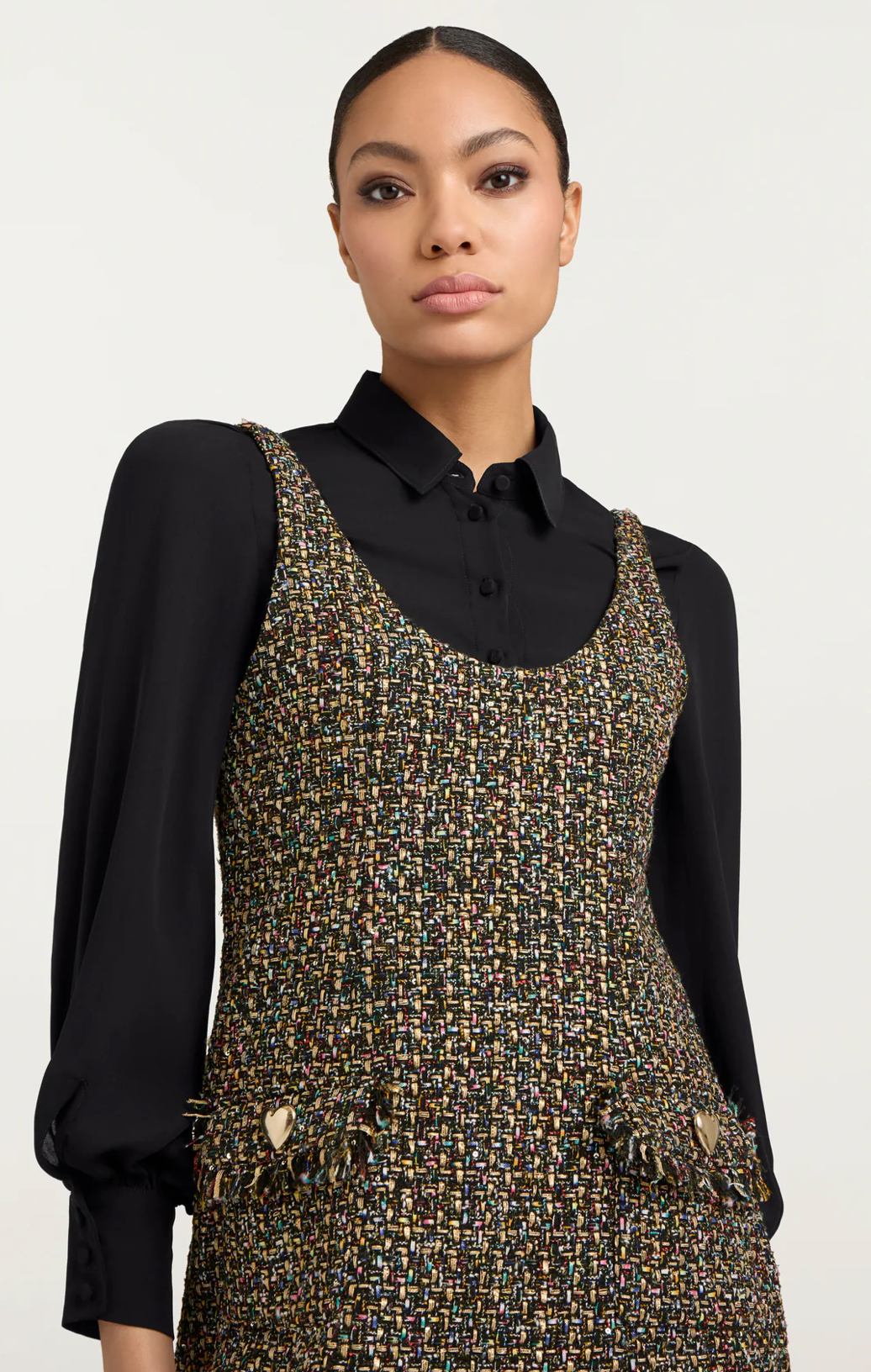Cinq a Sept Confetti Tweed Florianna Dress