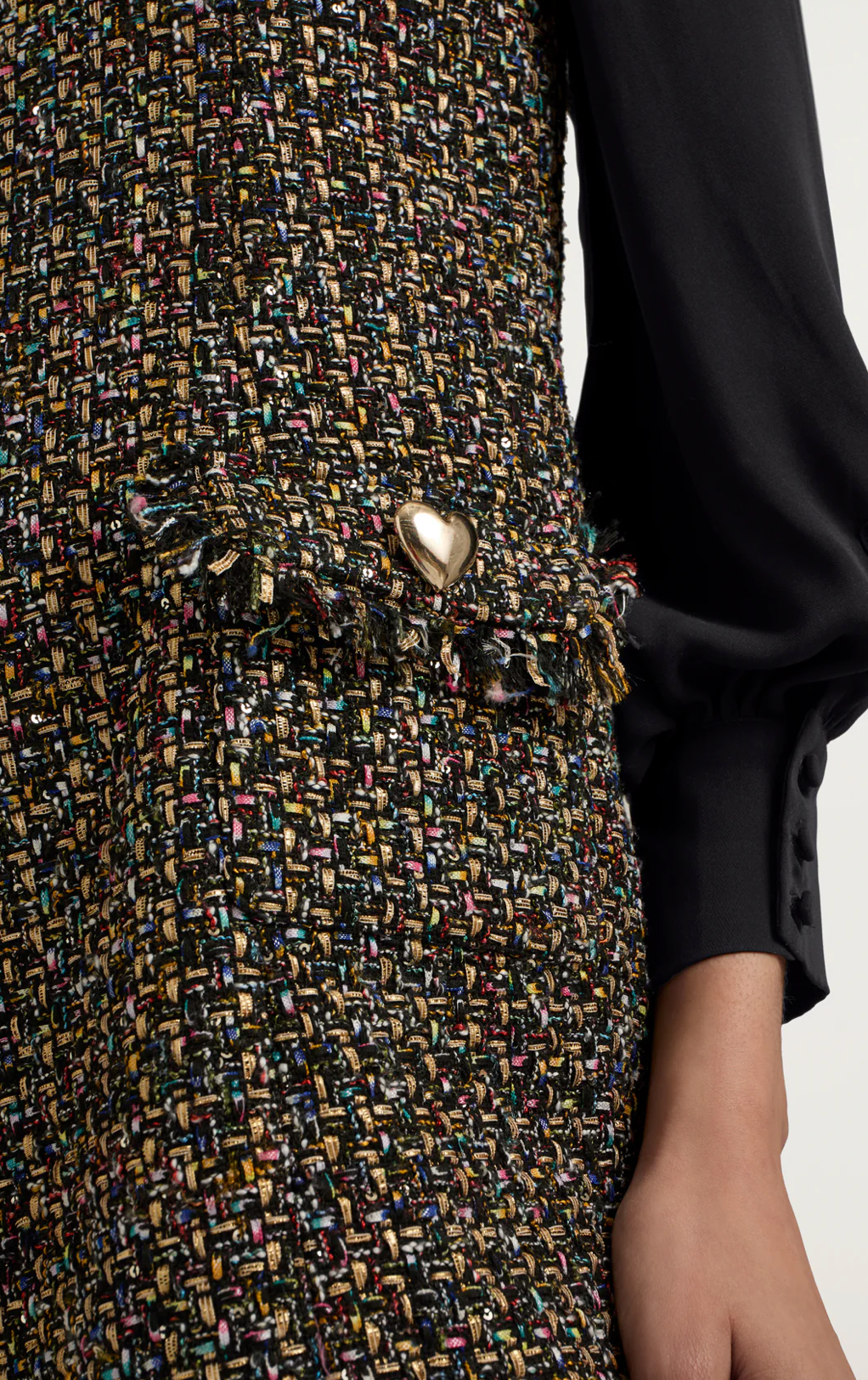 Cinq a Sept Confetti Tweed Florianna Dress