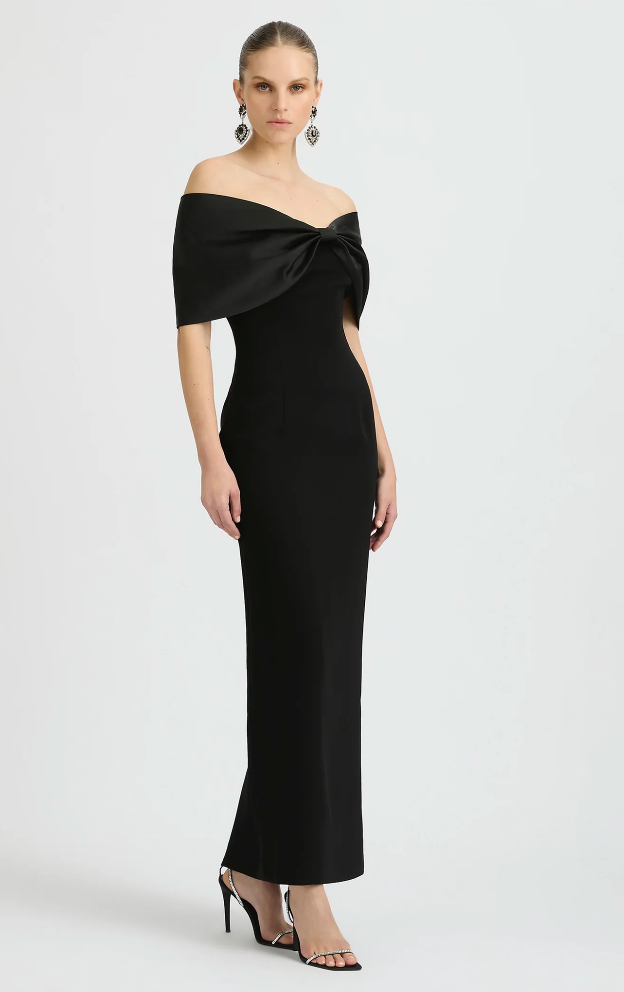 SONYA MODA BELLUNO DRESS BLACK