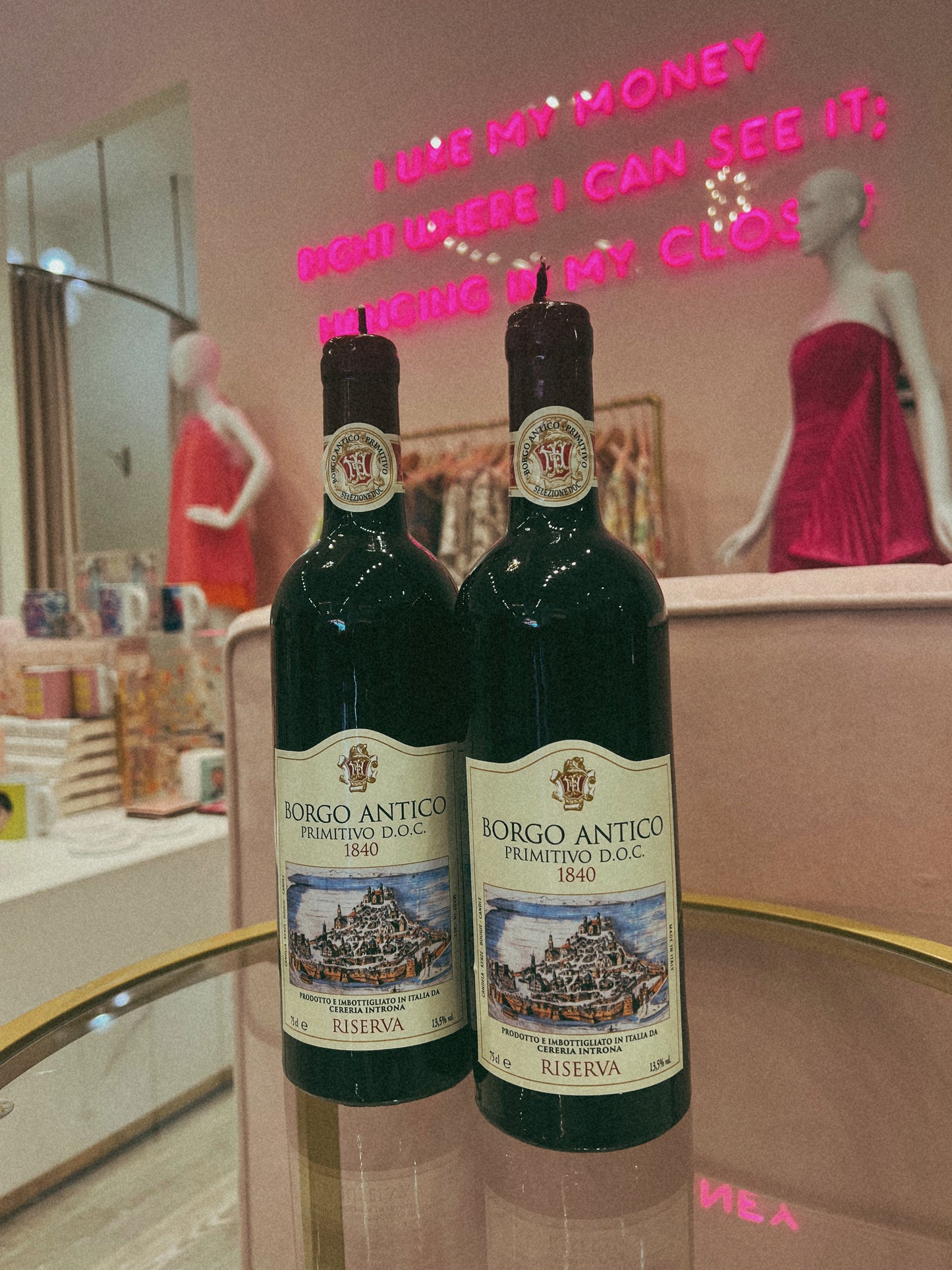 Buon Appetito Wine Bottle