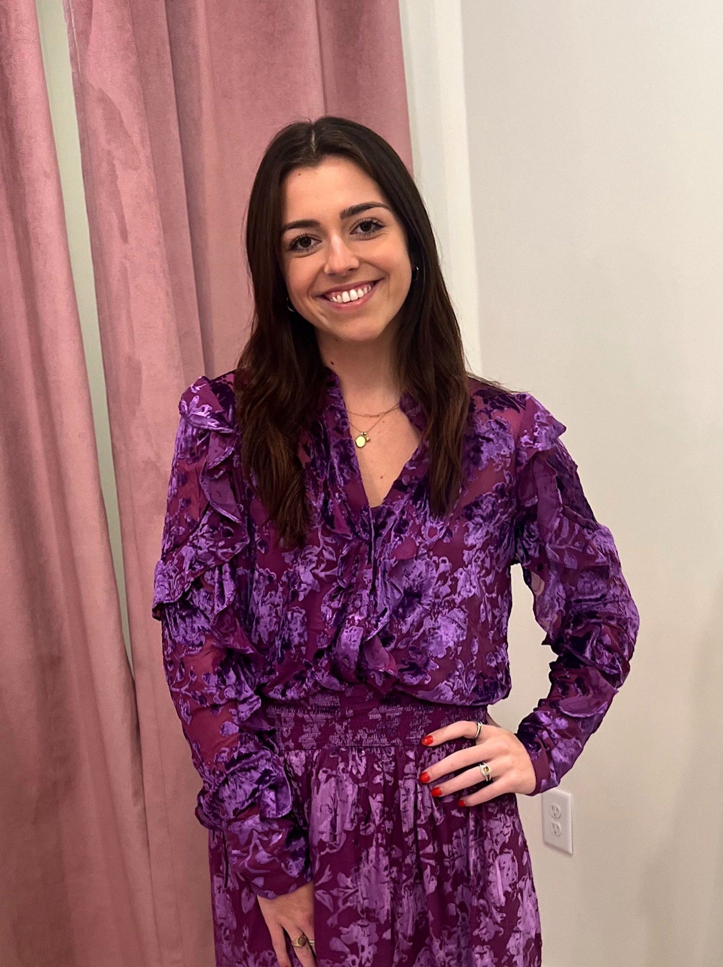 Hemant & Nandita Reha Shirt with Cami