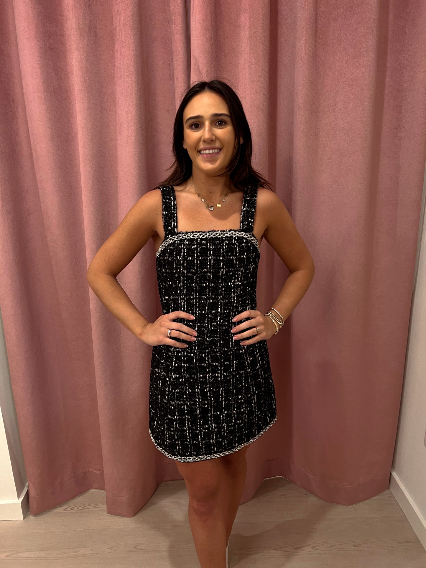 Alice & Olivia Liran Embellished Mini